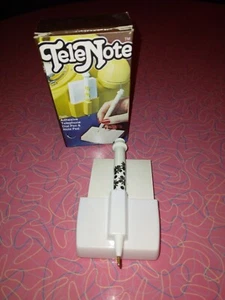 Vintage Tele-note Telephone Notepad Pen adhesive stationary set New in box Phone - Picture 1 of 4