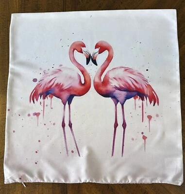 Funda de Almohada Funda Carcasa Playa Costera Flamenco SIN INSERTO DE ALMOHADA-SOLO CARCASA Foto 1 de 3