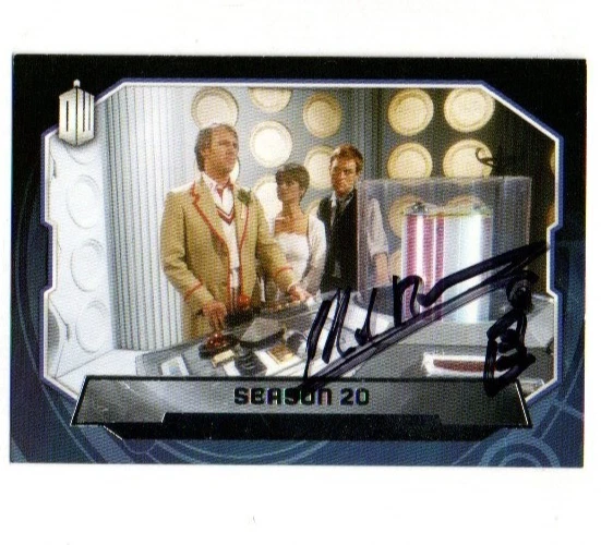 Doctor Who Trading Card Topps #185 Signed by MARK STRICKSON - Image 1 of 1