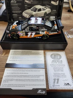 XRARE 2008 #11 Denny Hamlin RCCA ELITE #11 Fed Ex Camry 1/24 Die Cast, 1 Of 408 - Image 1 of 4