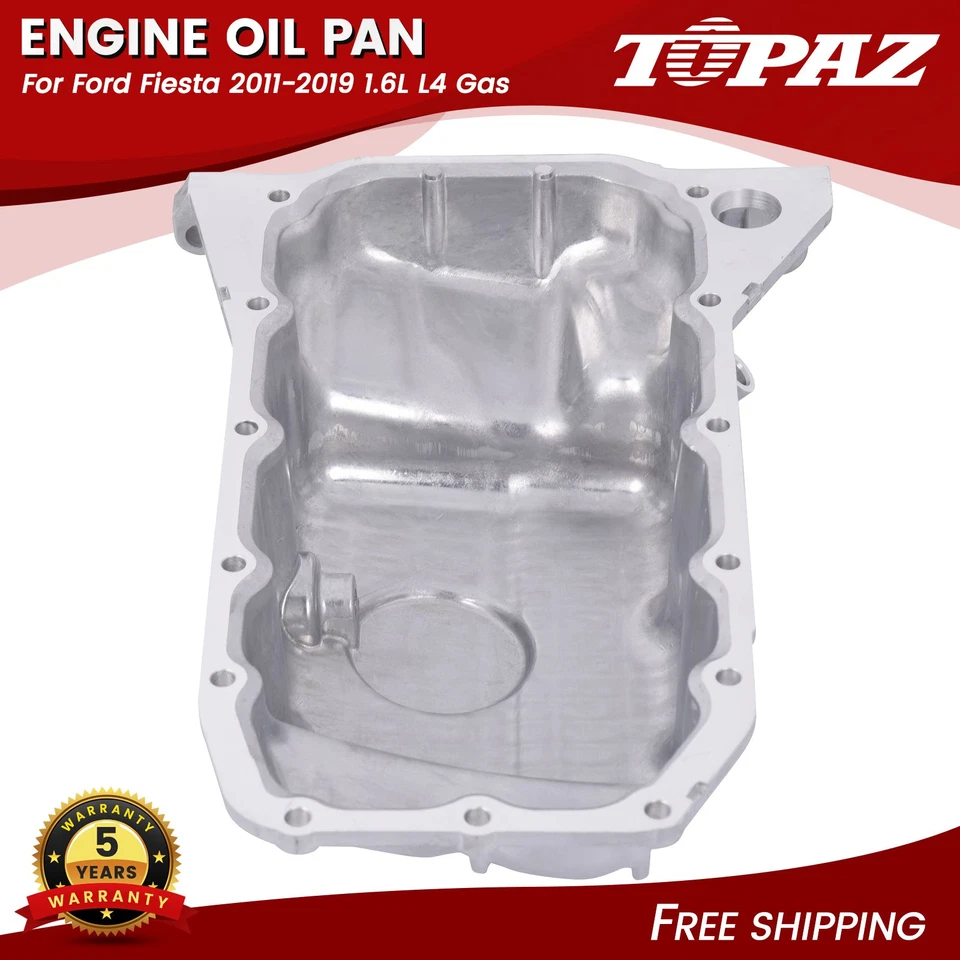 Cacerola de aceite del motor para Ford Fiesta 2011 2012 2013 2014 - 2019 1,6 L L4 gasolina BE8Z6675A Foto 1 de 4