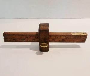 ANTIQUE WOOD MORTISE GAUGE SCRIBE-UNBRANDED--GOOD CONDITION FOR AGE - Picture 1 of 5