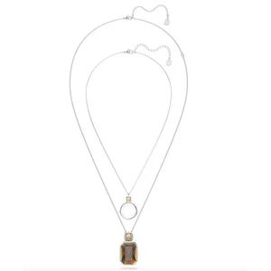 Swarovski Elegance of Africa pendant Set (2), Brown, Rhodium plated - Picture 1 of 9