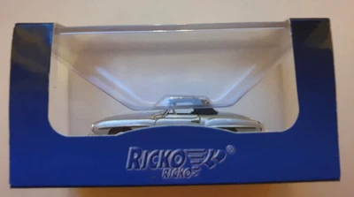 Ricko 1:87 38793 Modellauto Mercedes 190 SL in OVP Silber - Bild 1 von 2