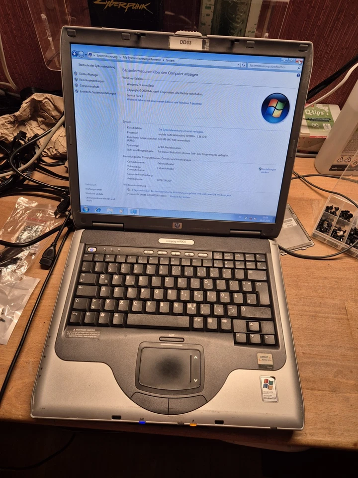 HP Compaq NX9005 64 SSD - Bild 1 von 1