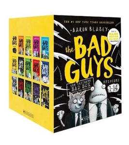 The Ultimate Bad Box (the Bad Guys: Episodes 1-14) by Aaron Blabey Paperback Boo - Picture 1 of 1