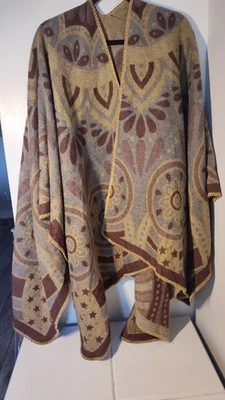 Boho Shawl Geometric Pattern One Size - Image 1 of 2