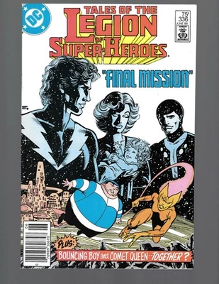 Tales of the Legion of Super-Heroes #336 Newsstand (DC Comics June 1986) F/VF - Image 1 of 3