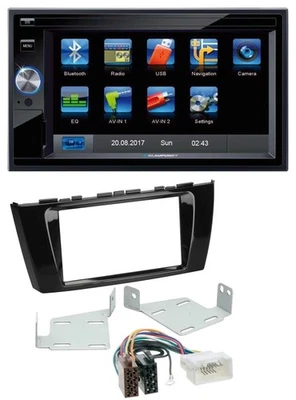 Blaupunkt SD Bluetooth 2DIN MP3 USB AUX Autoradio für Mitsubishi Mirage SpaceSta - Bild 1 von 4
