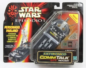 Star Wars Episode I Electronic CommTech CommTalk Reader 1998 Hasbro RARE ITALIAN - Picture 1 of 2