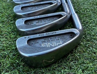 Left Handed Ping Karsten III Iron Set 2-SW / Steel Shaft Golf Club Set ⛳️ - Image 1 of 4