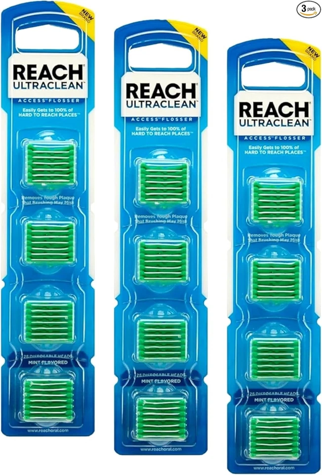 Repuesto de hilo dental de acceso ultra limpio - fácil acceso entre los dientes Foto 1 de 4