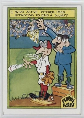1976 Funky Facts Weird World of Baseball In a Trance #2 - Image 1 of 2