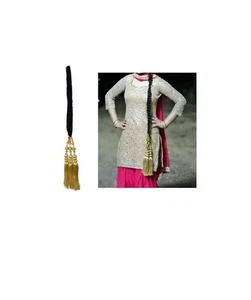 Women's Patiala Shahi Paranda/Parandi Traditional Hair Braid Women's Patiala Sha - Picture 1 of 2
