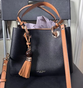 Luella Grey London Women Gala Crossbody Bag Black Brand New RRP £100 - Picture 1 of 6