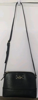 Bolso Bandolera Kate Spade New York Wellesley Hanna - Cuero Negro Foto 1 de 4
