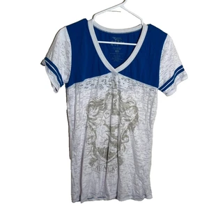 The Wizarding World of Harry Potter T-Shirt Women's 2XL Universal Blue Burnout - Picture 1 of 7