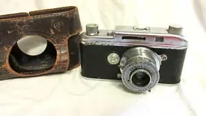 FOTOCAMERA ARGUS A3 VINTAGE ANNI '40 CON CUSTODIA PARZIALE - Foto 1 di 3