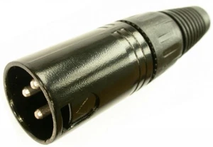 91M-002B 3 sw; XLR Steckverbinder - Picture 1 of 1