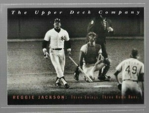 1994 Upper Deck All-Time Heroes Reggie Jackson #9 Yankees