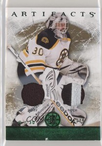 2012-13 Upper Deck Artifacts Emerald Jersey/Patch /75 Tim Thomas #122 Patch