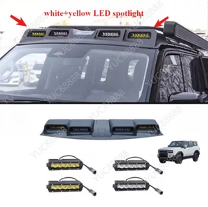 Alerón de techo blanco + amarillo para Land Cruiser Prado LC250 2024-2025 - Imagen 1 de 18