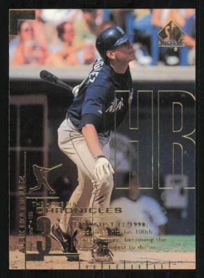 1999 SP Authentic Home Run Chronicles #HR15 Alex Rodriguez - Image 1 of 2