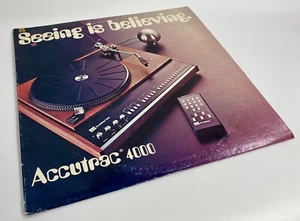 Accutrac 4000 Turntable-1976-“Seeing Is Believing”-Technical/Instruction LP - Picture 1 of 9