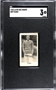 Bill Tilden  1932 La Pie Qui Chante B87 SGC 2