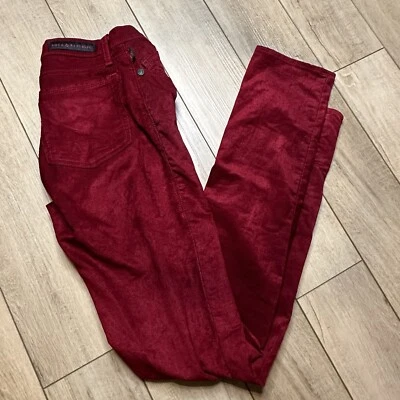 Rock & Republic Pants Slacks Corduroy Berlin Poison Apple Red Concert Size 6 - Image 1 of 4