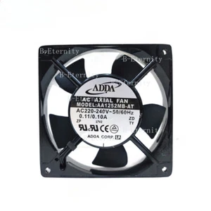 ADDA AA1252MB-AT Axial Fan AC 220-240V 0.11/0.10A 120*120*25mm Cooling Fan 2Pin - Picture 1 of 2