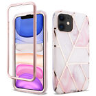Iphone 11 case Marble Sleek Full Body and Screen PROTECTED