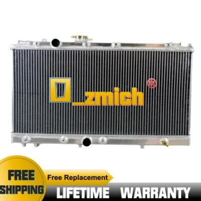 2Row Aluminum Kühler Radiator For 1991-1995 Toyota Tercel / Paseo1.5L l4 CU1319 - Bild 1 von 4