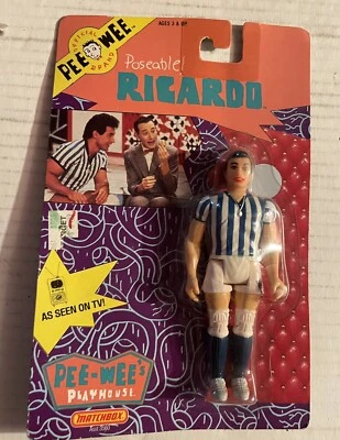 Tarjeta C9 Matchbox Pee Wee Herman Playhouse RICARDO 1988 nueva sin abrir vintage Foto 1 de 2