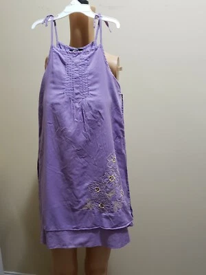 Vestido para niñas jóvenes de George en púrpura US 14 usado  Foto 1 de 3