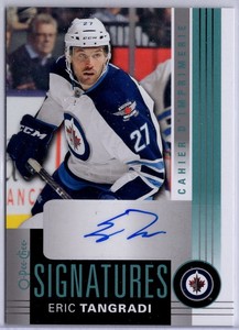 2013-14 O-Pee-Chee Signatures #OPCET Eric Tangradi *S3436