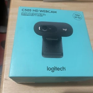 Cámara web Logitech C505 720p HD con micrófono de largo alcance negra 960-001363 - Imagen 1 de 4