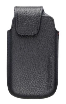 Genuine Blackberry Black Leather Swivel Holster Torch 9850 9860 ACC-38960-201 - Image 1 of 3
