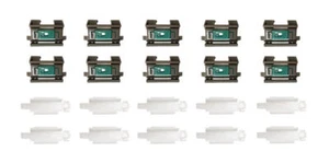 2003 - 2011 HONDA ELEMENT 4 DOOR SPORT UTILITY WINDSHIELD SIDE MOLDING CLIP KIT - Picture 1 of 1