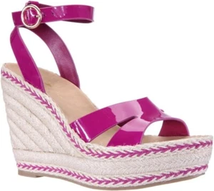 NINA Daybreaks Estelle Women's Ankle Strap Espadrille Wedge Platform 9 NEW - Picture 1 of 4