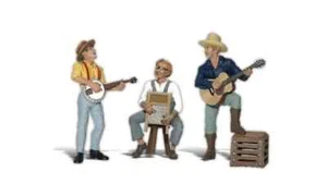 Woodland Scenics ~ New 2025 ~ G Scale People ~ Pickin' and Grinnin' ~ A2546 - Picture 1 of 2