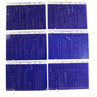 Mercedes W210 E Klasse - Arbeitswerte + Arbeitstexte auf Microfich 9/2001 - Bild 1 von 2