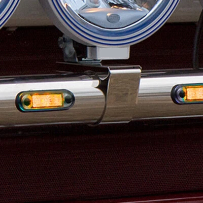 FLUSH FIT LED SIDE MARKER LIGHT For KELSA BAR TRUCK TRAILER VAN LORRY 12V 24V - Image 1 of 4