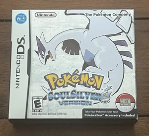 Pokemon: SoulSilver Version (Nintendo DS, 2010) (CIB, Authentic, Pokewalker) - Picture 1 of 10
