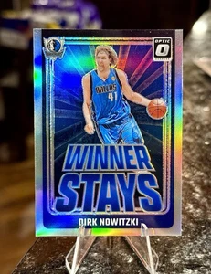2024-25 Panini Donruss Optic - Winner Stays DIRK NOWITZKI #13 SILVER HOLO PRIZM - Picture 1 of 2