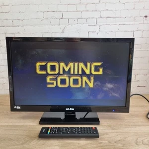 Alba VL19HDLED-D Black Portable Built-in DVD 19" HD LED TV FREEVIEW and Remote - Picture 1 of 20