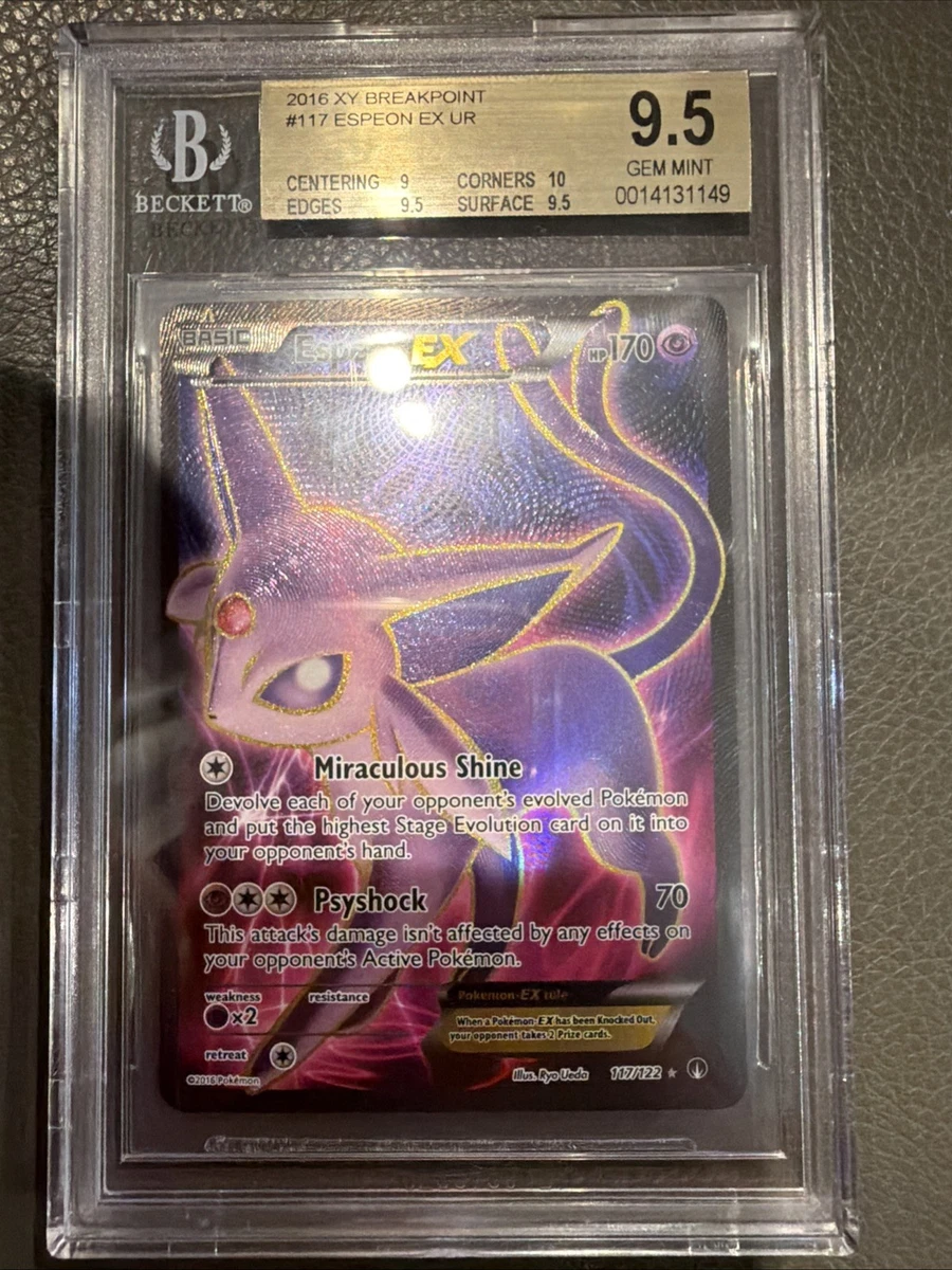 Pokémon TCG Grade 9.5 XY Individual Collectible Card Game Cards in