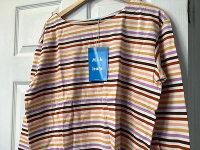 JEANS M.I.H, MARINERO SIMPLE, TOP DAMAS TALLA GRANDE, Hecho en Portugal, NUEVO Foto 1 de 4
