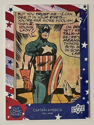 MARVEL COMIC CUT - 2016 - CAPTAIN AMERICA - CA198 - 11/37 - CAPTAIN AMERICA #198 - Image 1 of 4