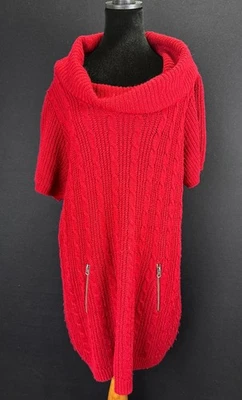 Dressbarn женщин крючком капот шеи свитер платье плюс размер 2 X Lagenlook - Изображение 1 из 4